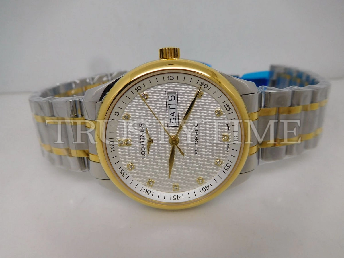 Копия часов Longines Master Collection Day Date 38mm L2.755.5.77.7 Арт.LN-0276