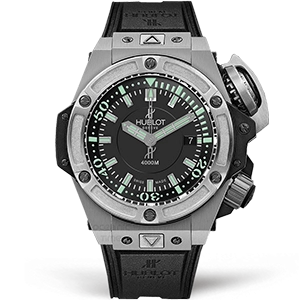 Копия часов Hublot King Power Oceanographic 4000 Titanium 48mm 731.NX.1190.RX Арт.HB-0903