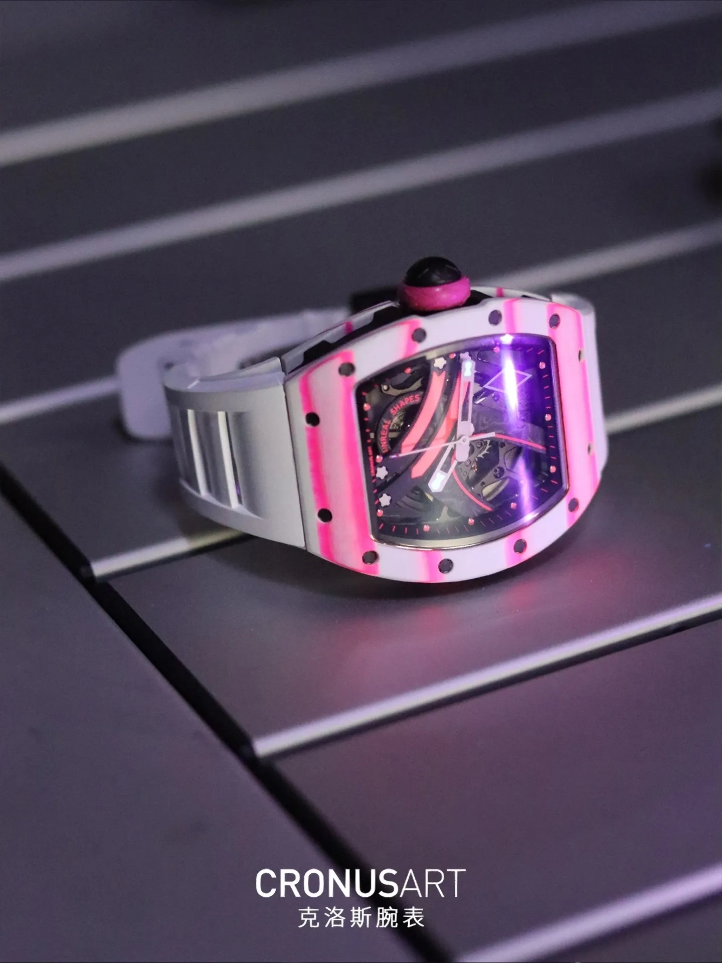 Копия часов CronusArt NTPT Carbon Fiber Watch CM06-P Арт.CA-0404