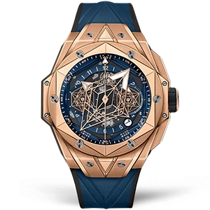 Копия часов Hublot Big Bang Sang Bleu II 45mm 418.OX.5108.RX.MXM20 Арт.HB-1027