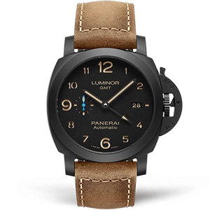 Копия часов Panerai Luminor 1950 3 Days GMT Automatic Ceramic 44mm PAM01441 Арт.PN-0813