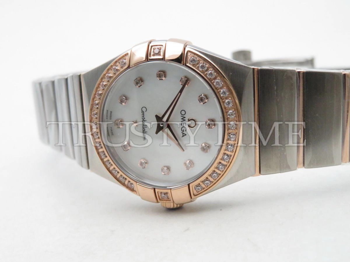 Копия часов Omega Constellation Quartz 28mm 131.25.28.60.55.001 Арт.OM-0459