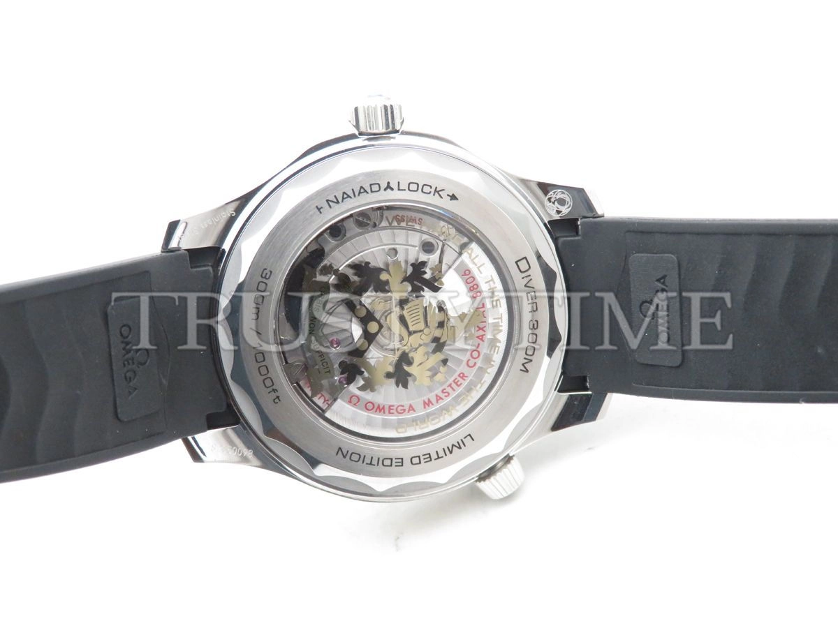 Копия часов Omega Seamaster Diver 300m Co-axial Chronometer James Bond Limited Edition No Date 42mm 210.22.42.20.01.003 Арт.OM-0835