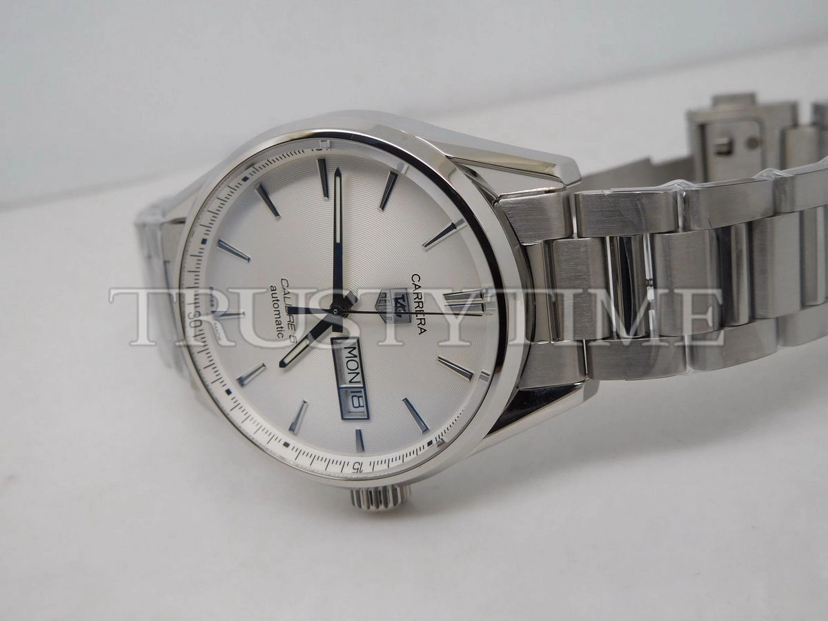 Копия часов Tag Heuer Carrera Calibre 5 Day Date 41mm WAR201B.BA0723 Арт.TG-0429