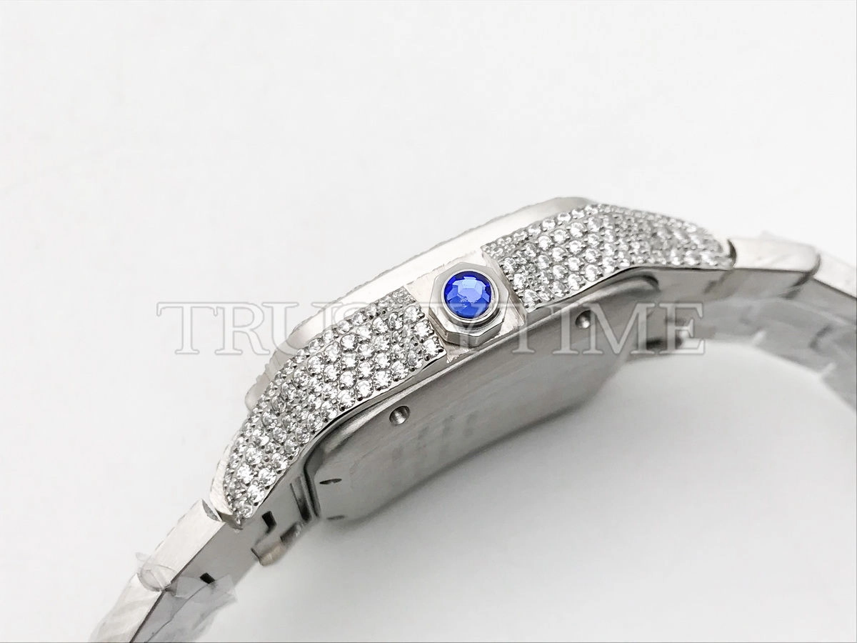 Копия часов Cartier Santos De Cartier 40 WSSA0018 Diamonds Арт.CR-0926