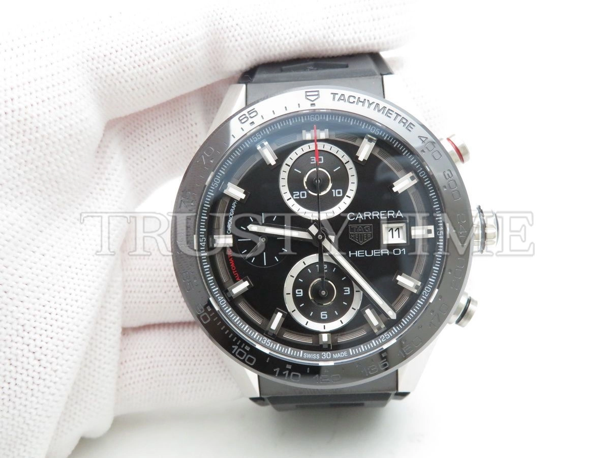 Копия часов Tag Heuer Carrera Calibre Heuer 01 43mm CAR201Z.FT6046 Арт.TG-0420