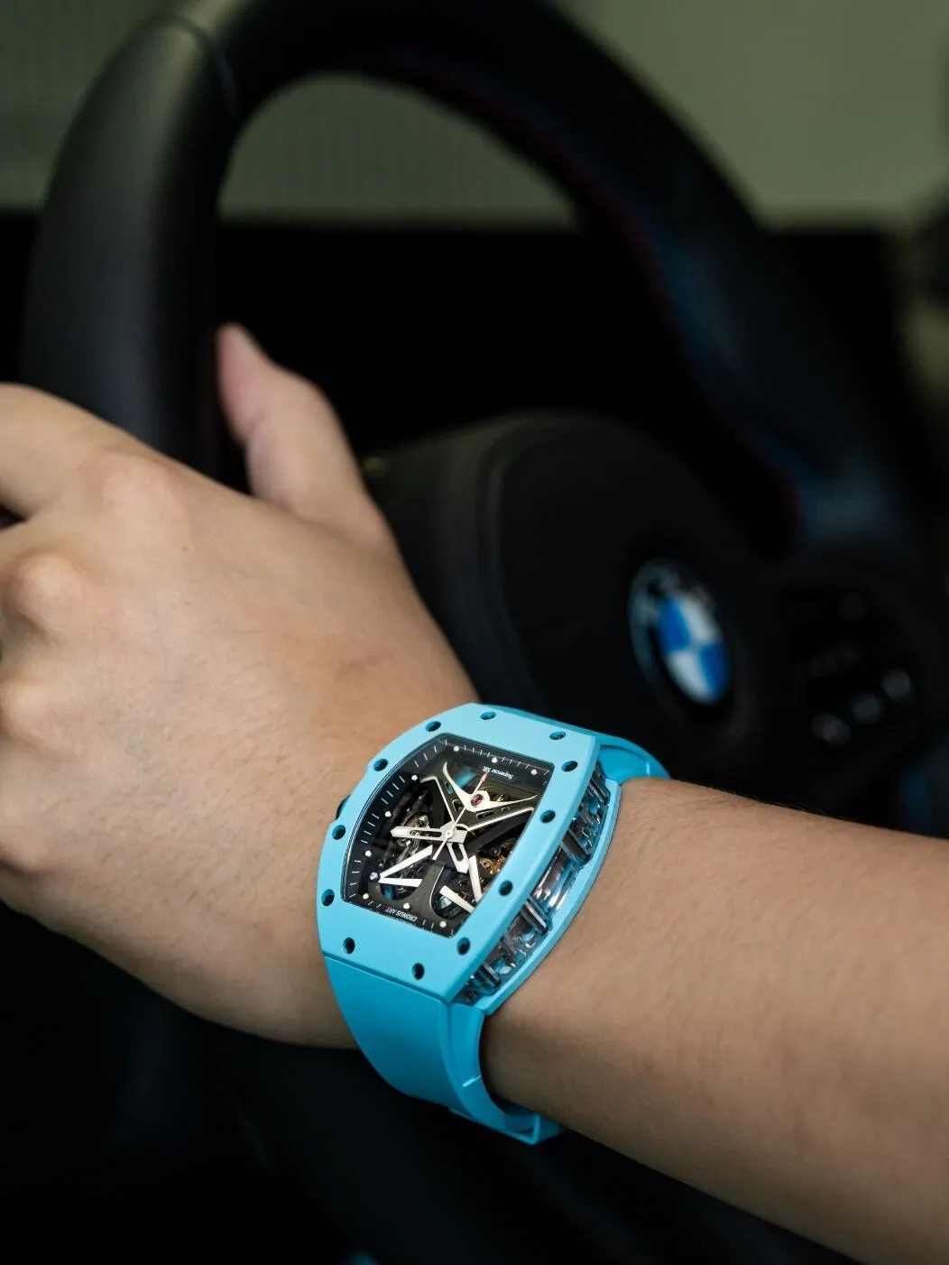 Копия часов CronusArt Carbon Watch CM09-017 Арт.CA-0430