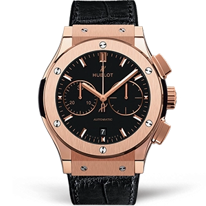 Копия часов Hublot Classic Fusion Chronograph King Gold 45mm 521.OX.1181.LR Арт.HB-0932