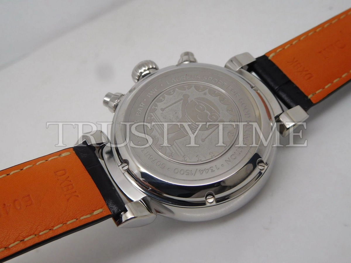 Копия часов IWC Da Vinci Chronograph Edition laureus Sport For Good Foundation 42mm IW393402 Арт.IW-0483