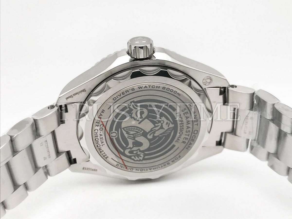 Копия часов Omega Seamaster Planet Ocean 6000m Co‑Axial Master Chronometer 45,5mm 215.30.46.21.06.001 Арт.OM-0960
