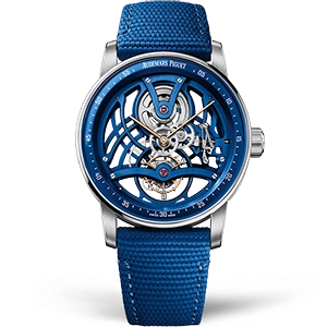 Копия часов Audemars Piguet Royal Oak Tourbillon Openworked 26600NB.OO.D346KB.01 Арт.AP-1182