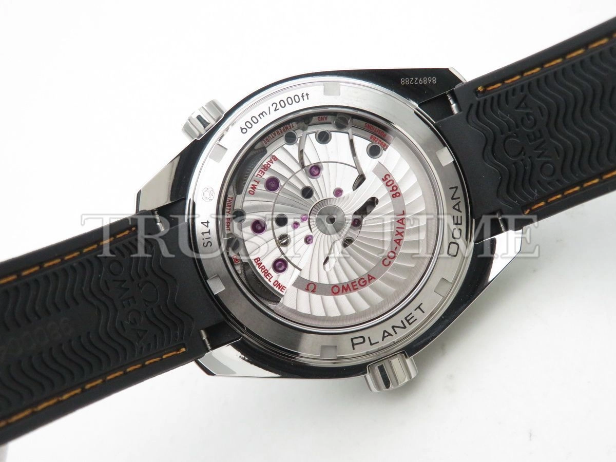 Копия часов Omega Seamaster Planet Ocean 600m Co‑Axial Master Chronometer GMT 43.5mm 232.32.44.22.01.002 Арт.OM-0527