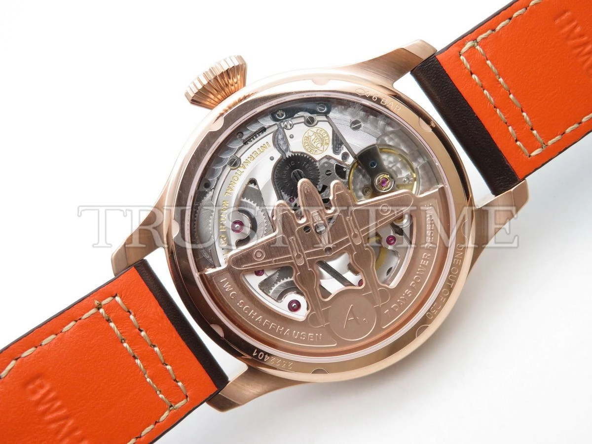 Копия часов IWC Big Pilot's Watch Annual Calendar Edition Antoine De Saint Exupery 46mm IW502706 Арт.IW-0456