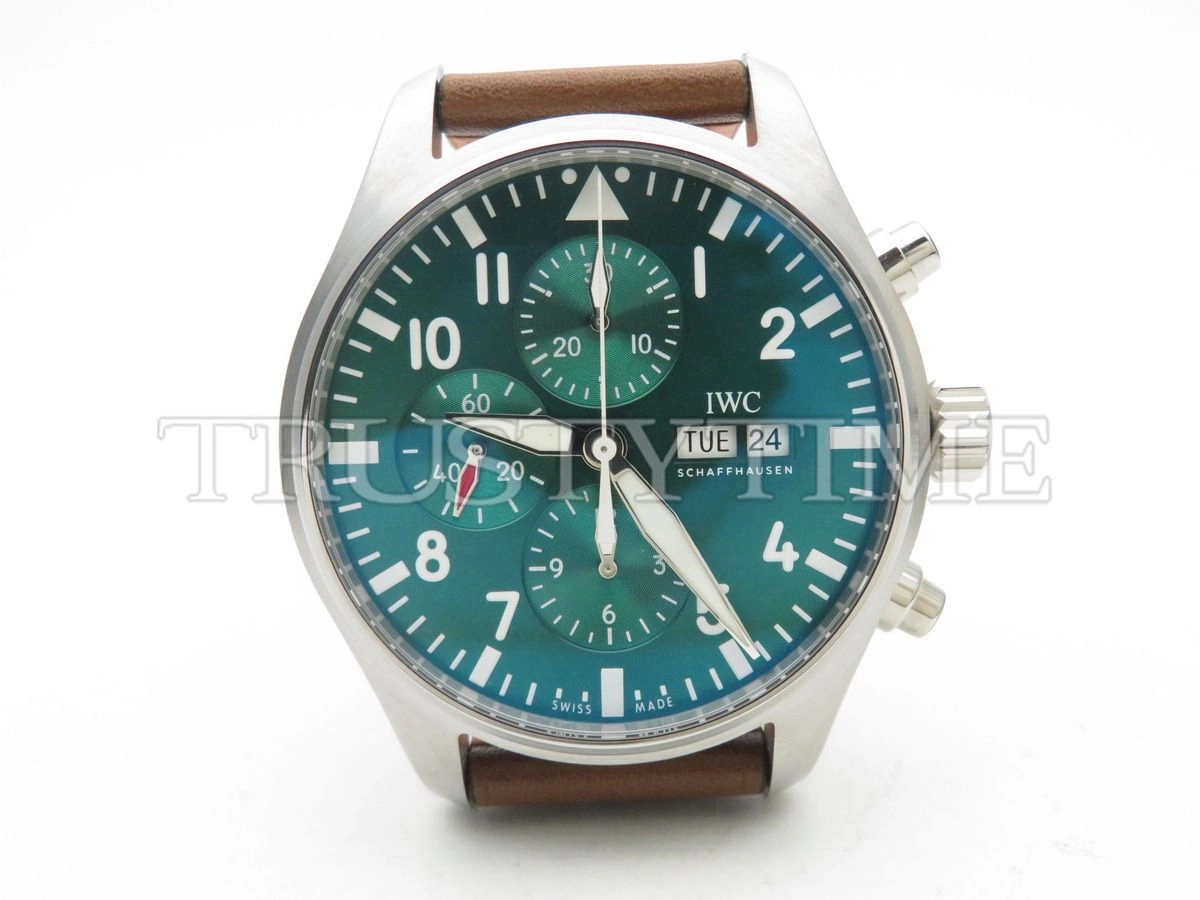 Копия часов IWC Pilot's Watch Chronograph Edition Racing Green 43mm IW377726 Арт.IW-0550