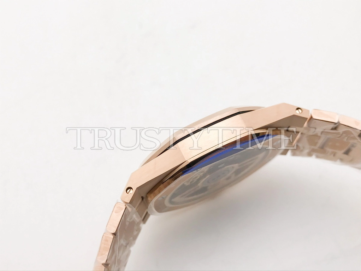 Копия часов Audemars Piguet Royal Oak Jumbo Extra-Thin Openworked 50th Anniversary 16204OR.OO.1240OR.01 Арт.AP-1210