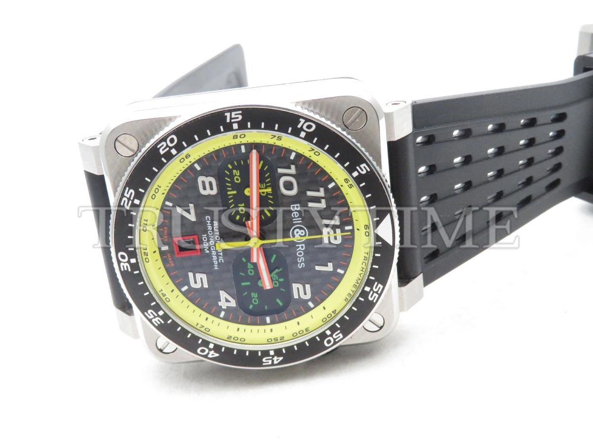 Копия часов Bell & Ross BR 03-94 Chronograph R.S.19 BR0394-RS19/SRB Арт.BR-0285