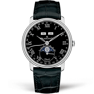 Копия часов Blancpain Villeret Quantieme Complet 8 Jours 6639-3437-55B Арт.BP-0324