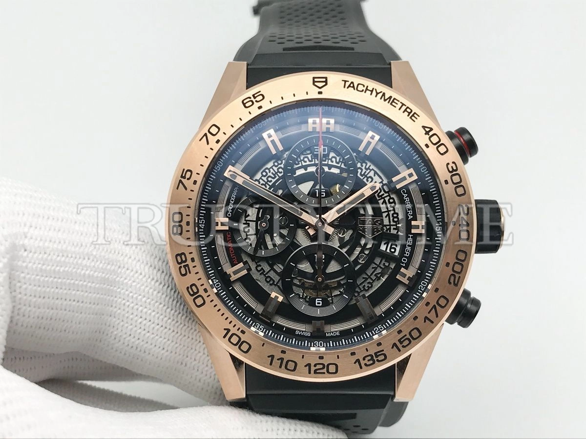 Копия часов Tag Heuer Carrera Calibre HEUER 01 45mm CAR2A5B.FT6044 Арт.TG-0562