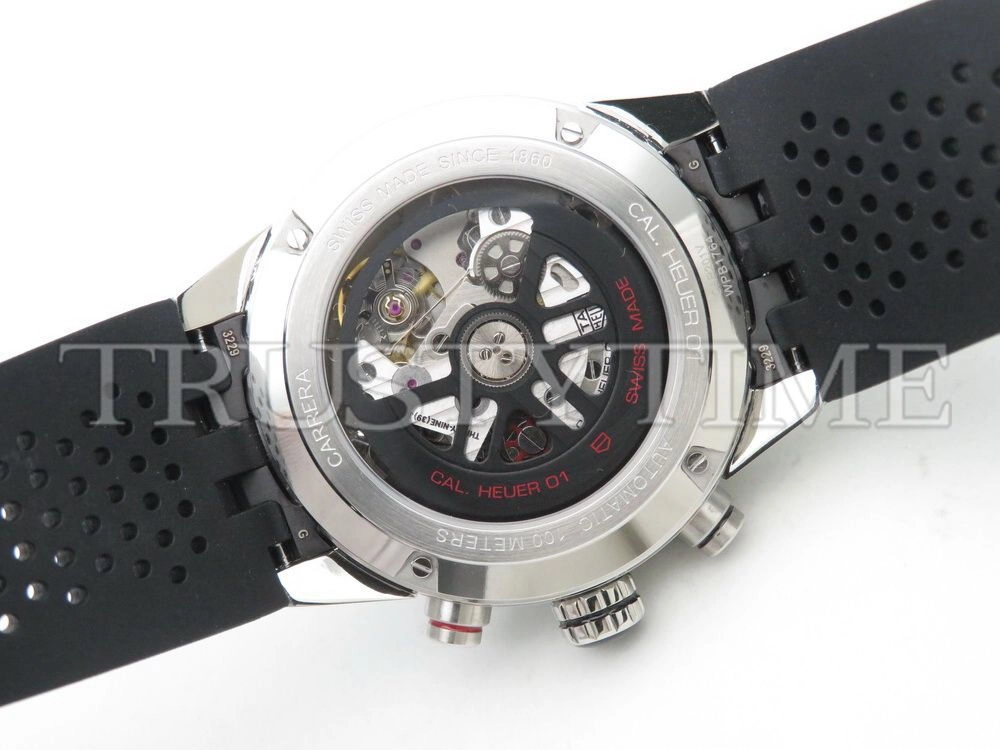 Копия часов Tag Heuer Carrera Calibre Heuer 01 43mm CAR201V.FT6046 Арт.TG-0423