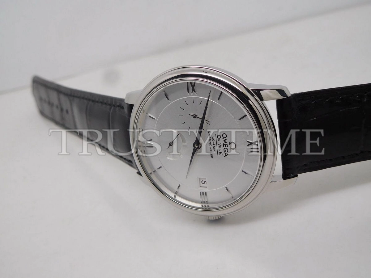 Копия часов Omega De Ville Prestige Co‑Axial Chronometer Power Reserve 39mm 424.13.40.21.02.001 Арт.OM-0506