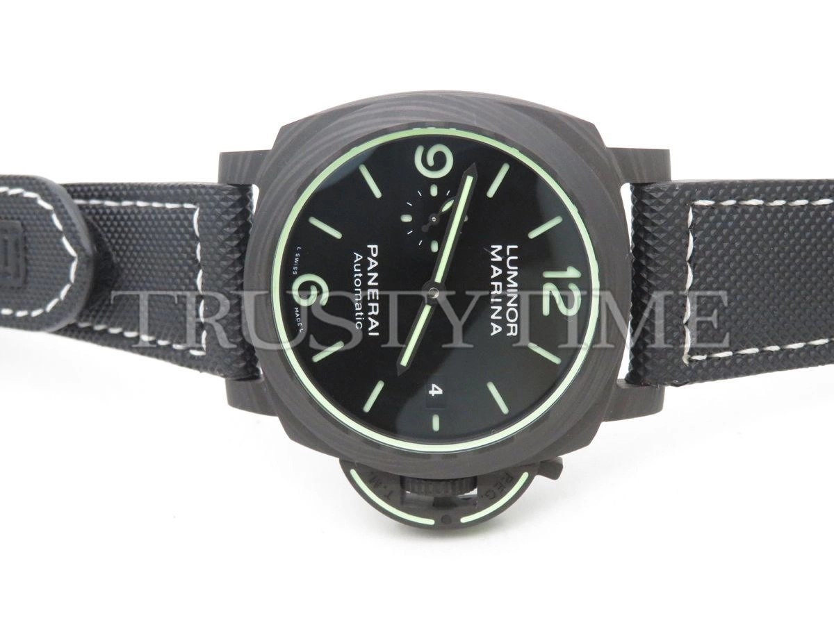 Копия часов Panerai Luminor 1950 3 Days Carbotech 44mm PAM01118 Арт.PN-0784