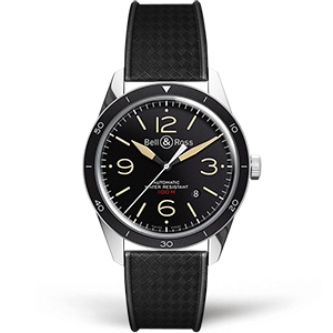 Копия часов Bell & Ross BR 123 Vintage BRV123-ST-HER/SRB Арт.BR-0298