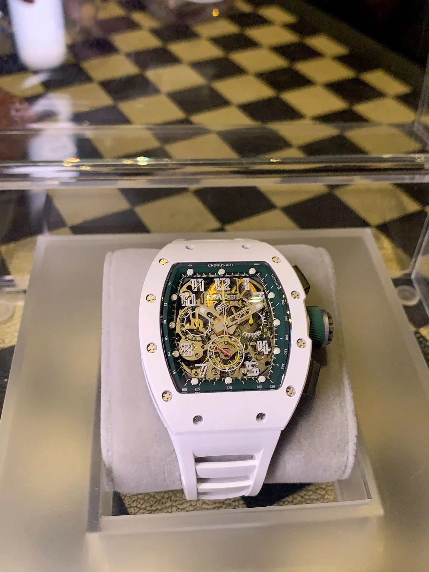 Копия часов CronusArt Carbon Watch CM09-013 Арт.CA-0427