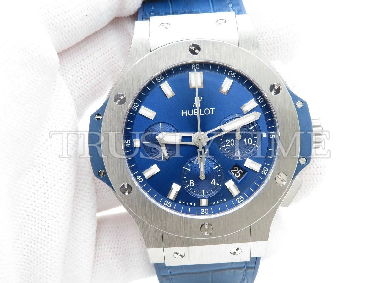 Копия часов Hublot Big Bang Steel Blue 44mm 301.SX.7170.LR Арт.HB-0400