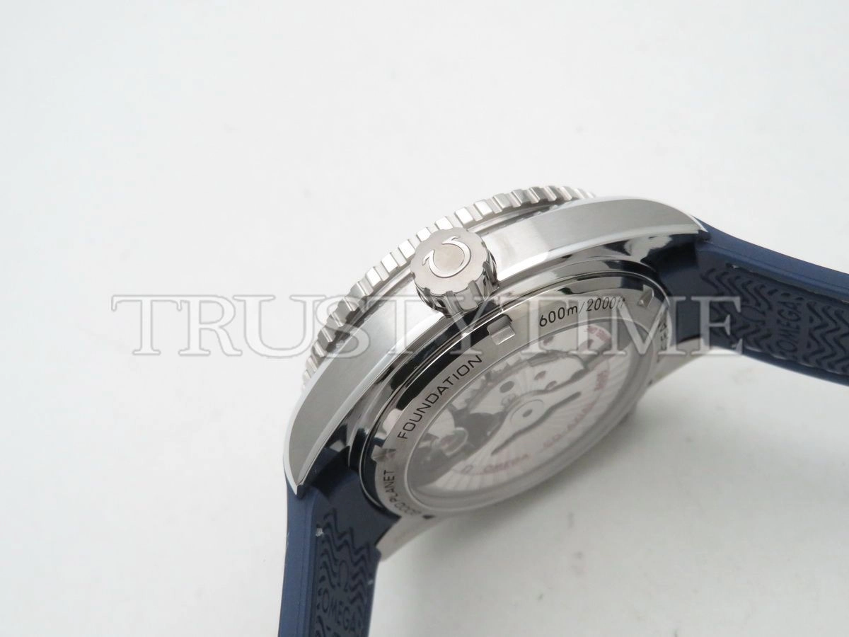 Копия часов Omega Seamaster Planet Ocean 600m Co‑Axial Master Chronometer GMT GoodPlanet 43.5mm 232.30.44.22.03.001 Арт.OM-0526