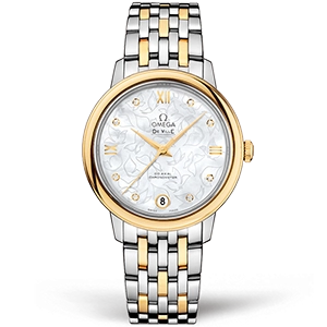 Копия часов Omega De Ville Prestige Co‑Axial Chronometer Butterfly 32mm 424.20.33.20.55.002 Арт.OM-0494