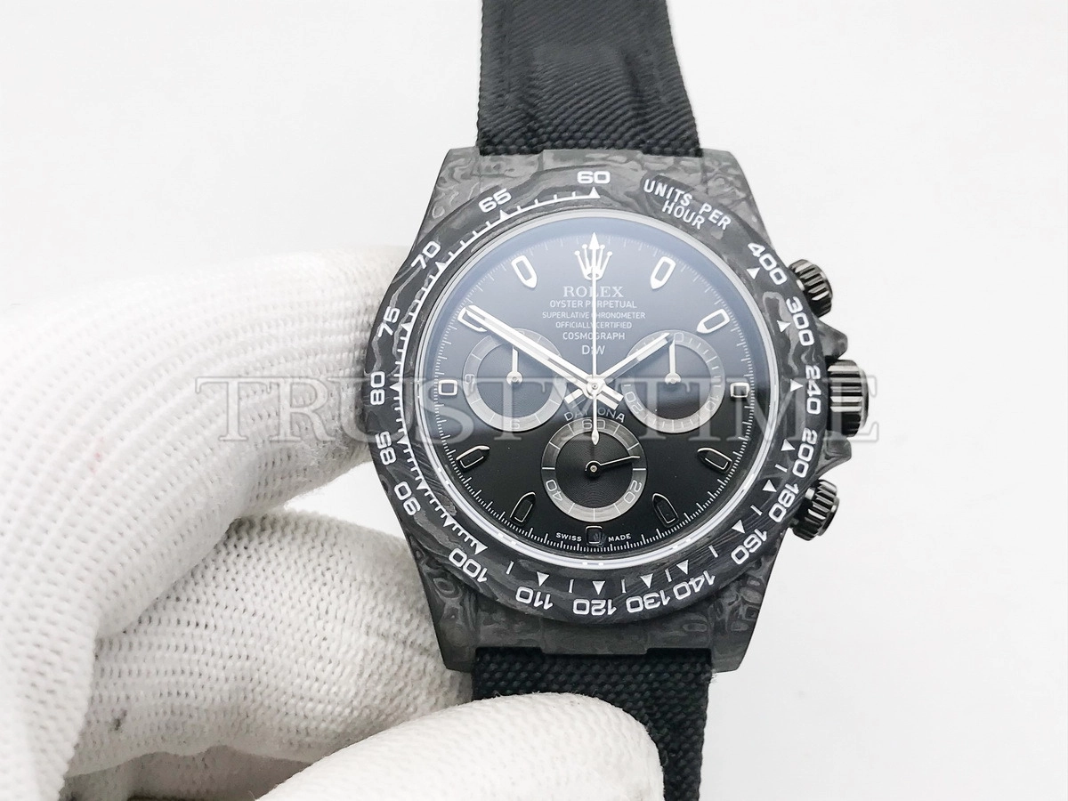Копия часов Rolex Cosmograph Daytona DIW All Black Арт.RX-2298