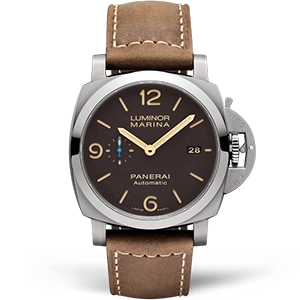 Копия часов Panerai Luminor 1950 Marina 3 Days Automatic Titanium 44mm PAM01351 Арт.PN-0715