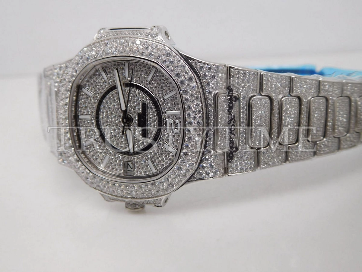 Копия часов Patek Philippe Nautilus Ladies 34mm 7021/1G-001 Арт.PP-0500