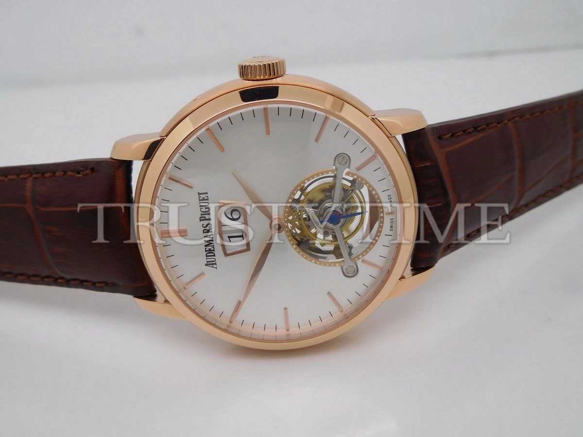 Копия часов Audemars Piguet Jules Tourbillon Grande Date 26559OR.OO.D088CR.01 Арт.AP-0650