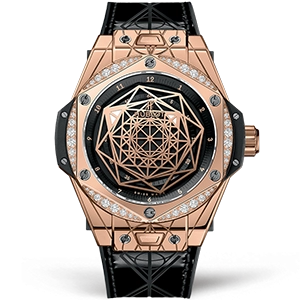 Копия часов Hublot Big Bang Sang Bleu One Click 39mm 465.OS.1118.VR.1204 Арт.HB-1073