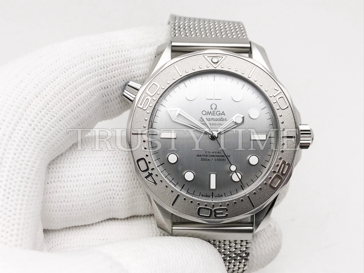 Копия часов Omega Seamaster Diver 300 Co-axial Master Chronometer 42mm 210.30.42.20.06.002 Арт.OM-1031