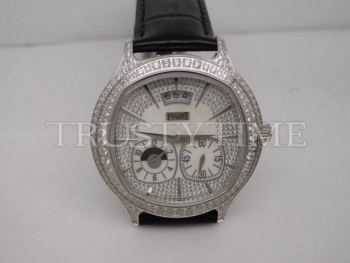 Копия часов Piaget Emperador Coussin Dual Time 42mm G0A32018 Арт.PG-0152