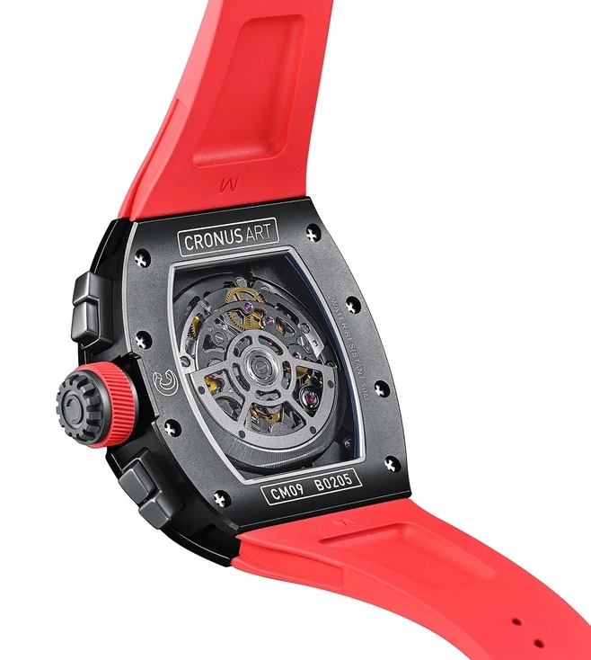 Копия часов CronusArt Carbon Watch CM09-010 Арт.CA-0425