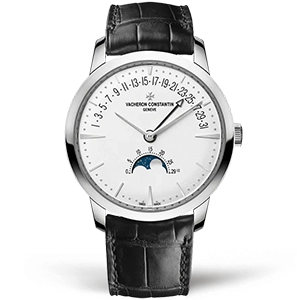 Копия часов Vacheron Constantin Patrimony Moonphase Retrograde Date 42mm 4010U/000R-B329 Арт.VC-0284