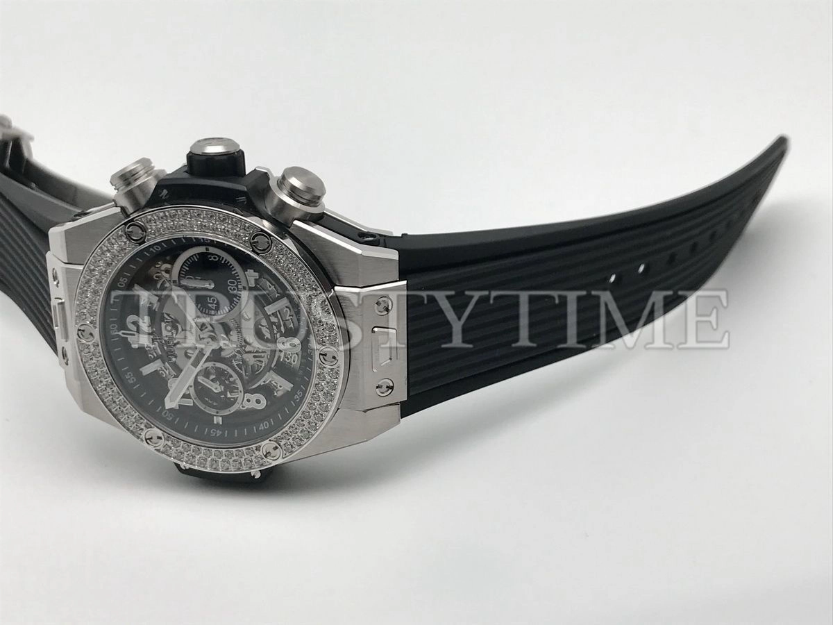 Копия часов Hublot Big Bang Unico Titanium Diamonds 44mm 421.NX.1170.RX.1104 Арт.HB-0962