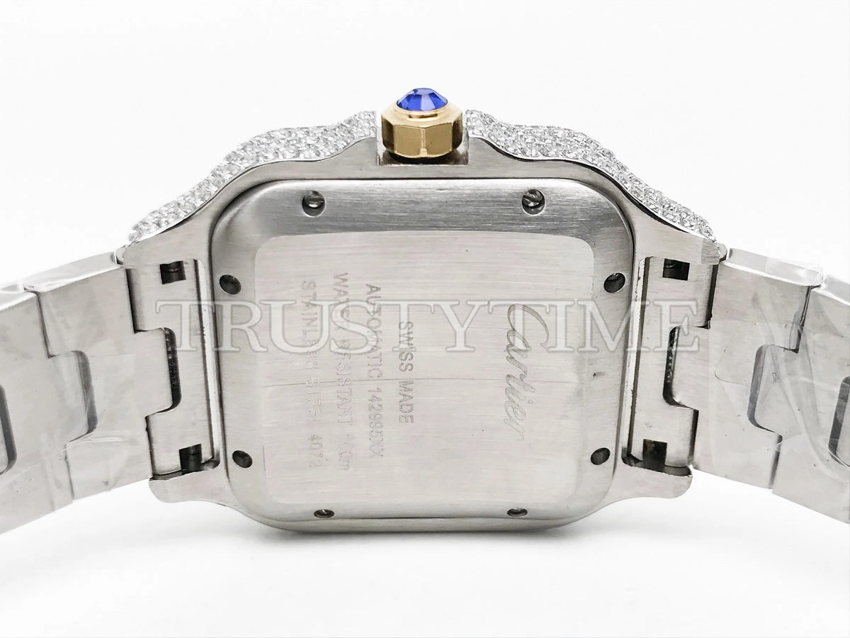 Копия часов Cartier Santos De Cartier 40 W2SA0009 Diamonds Арт.CR-0948