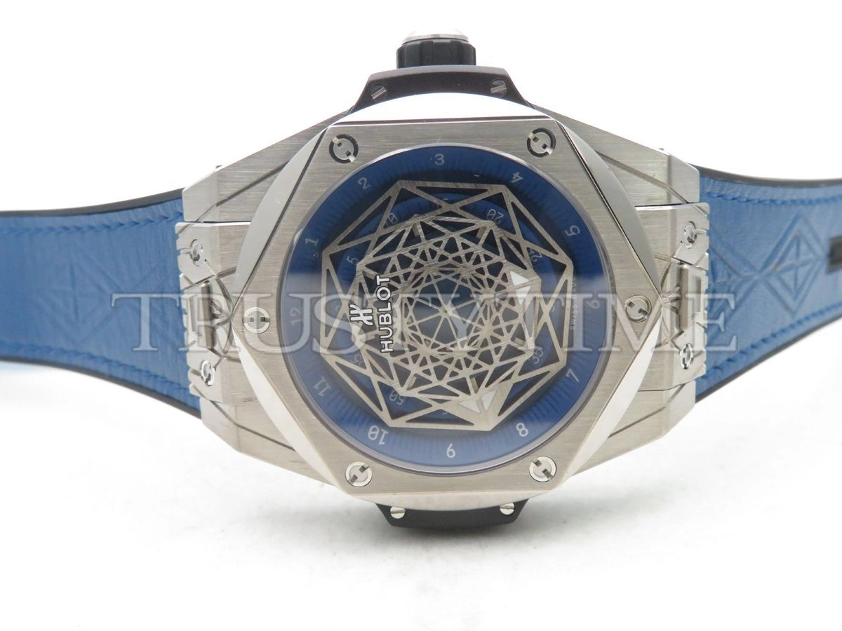 Копия часов Hublot Big Bang Sang Bleu 45mm 415.NX.7179.VR.MXM18 Арт.HB-0553