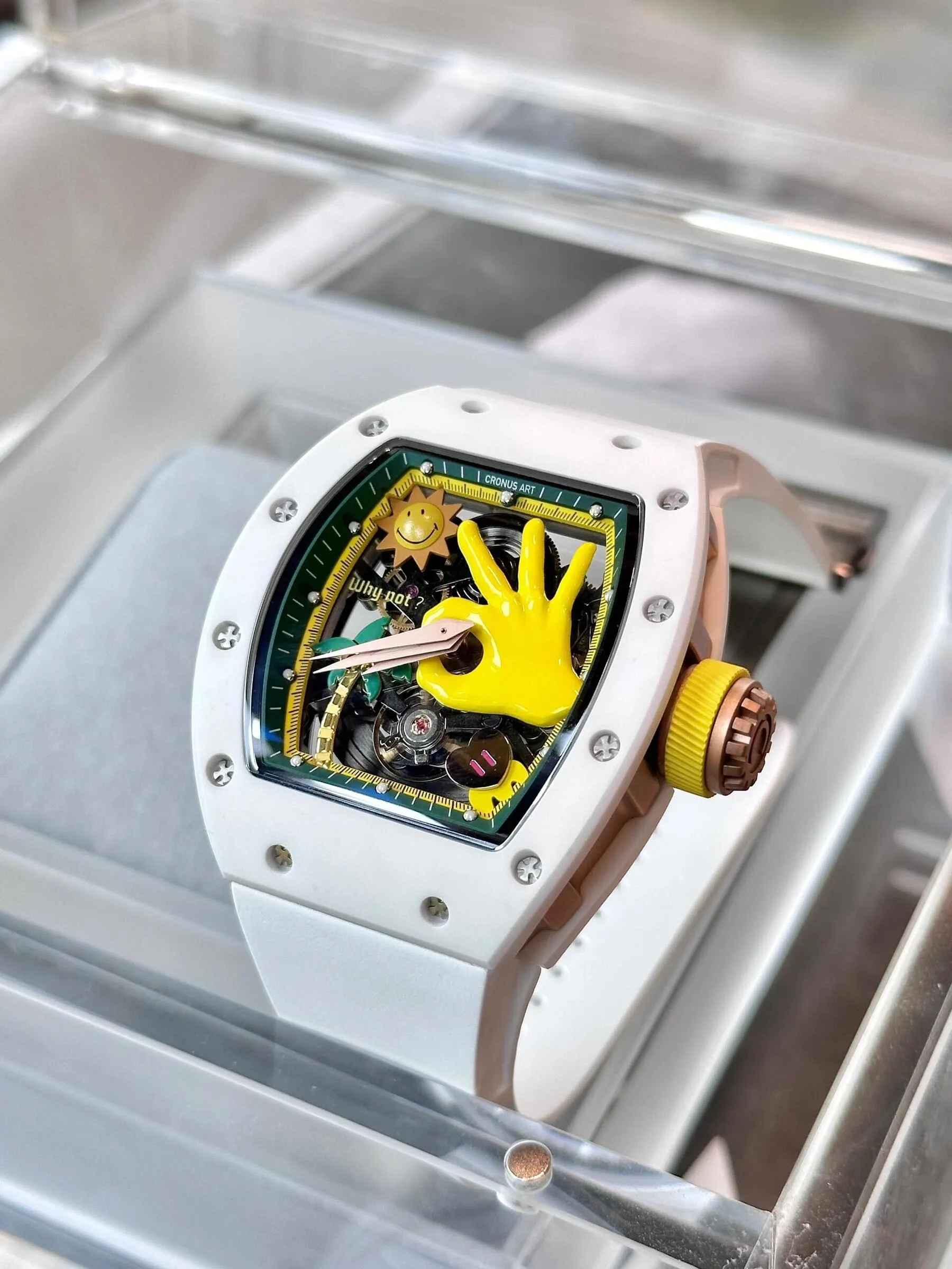 Копия часов CronusArt Ceramic Watch CM007-005 Арт.CA-0406