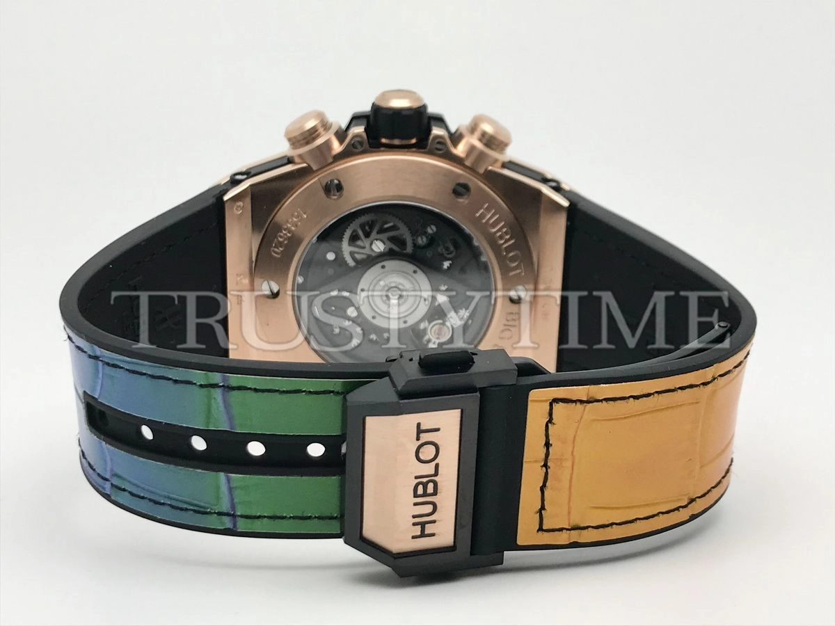 Копия часов Hublot Big Bang Unico Rainbow King Gold 44mm 411.OX.9910.LR.0999 Арт.HB-0969
