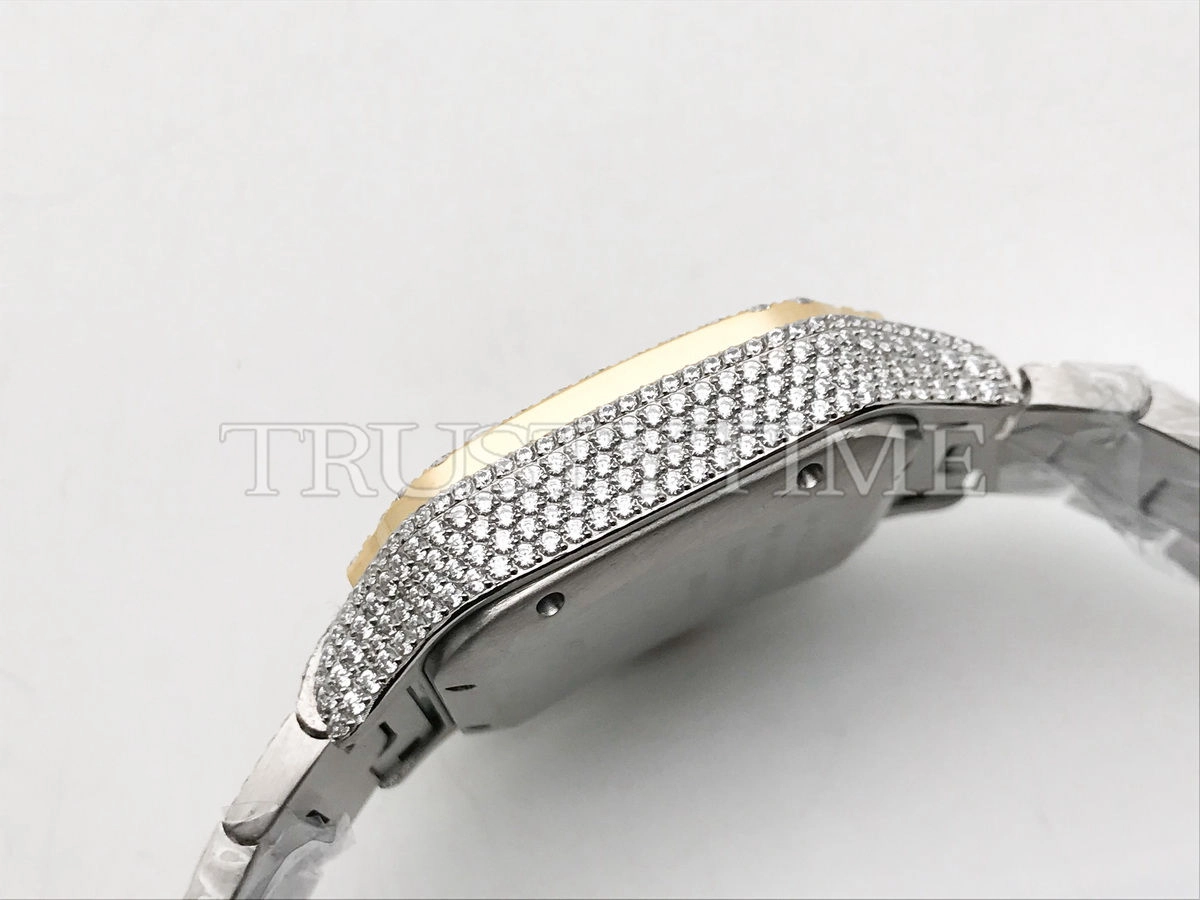 Копия часов Cartier Santos De Cartier 40 W2SA0009 Diamonds Арт.CR-0941