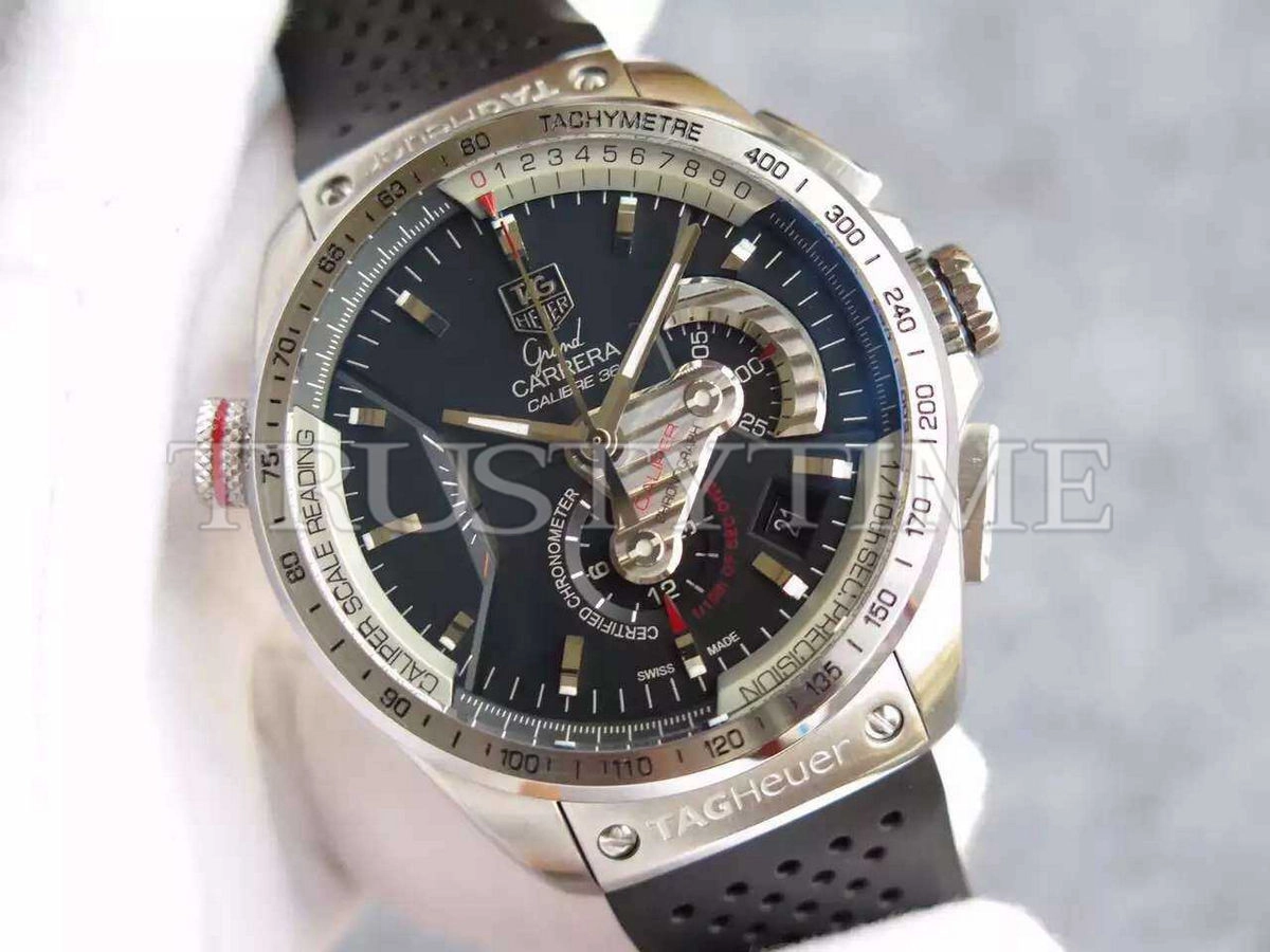 Копия часов Tag Heuer Grand Carrera Calibre 36 RS 43mm CAV5115.FT6019 Арт.TG-0315