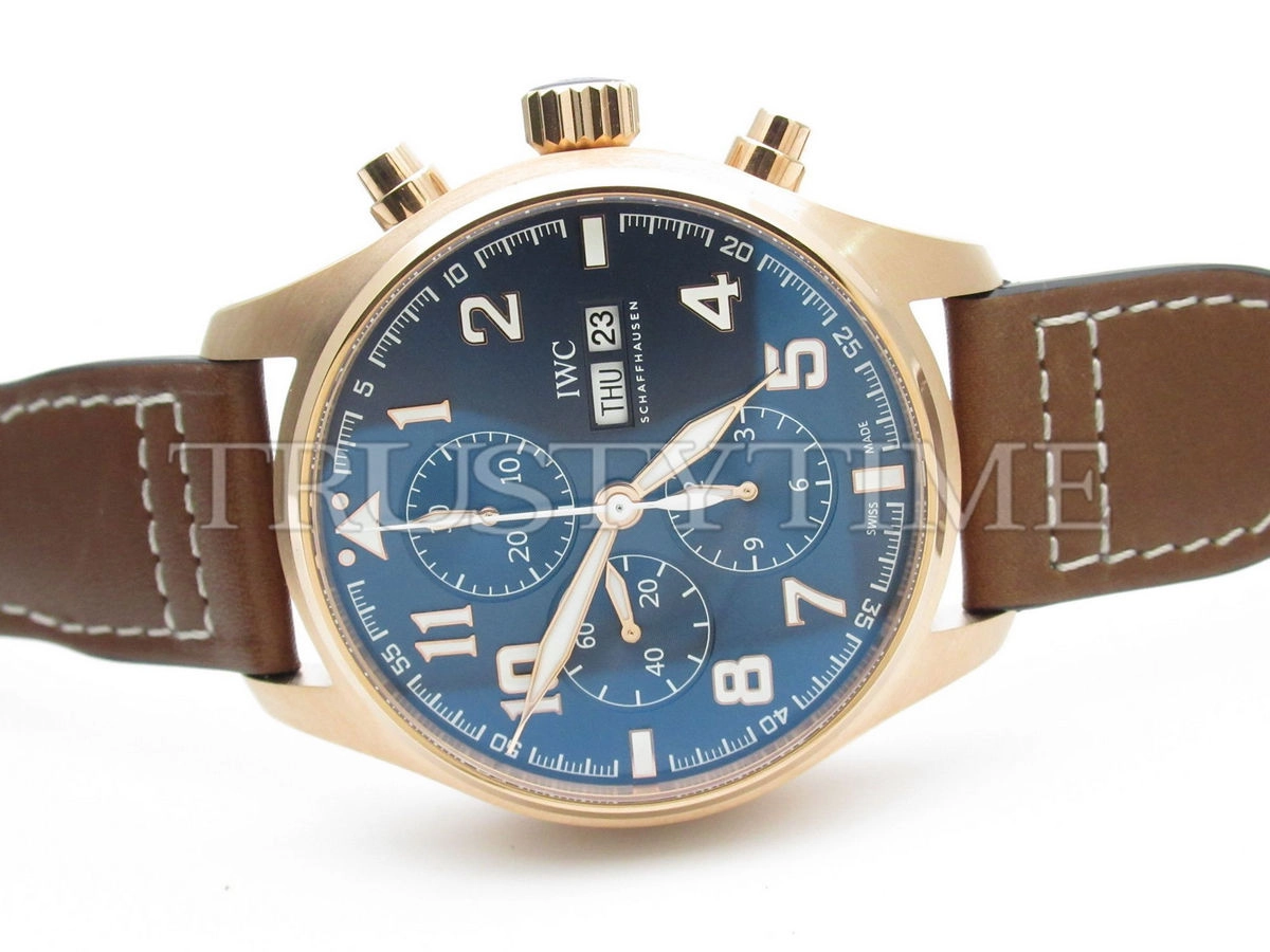 Копия часов IWC Pilot's Watch Chronograph Edition Le Petit Prince 43mm IW377721 Арт.IW-0543