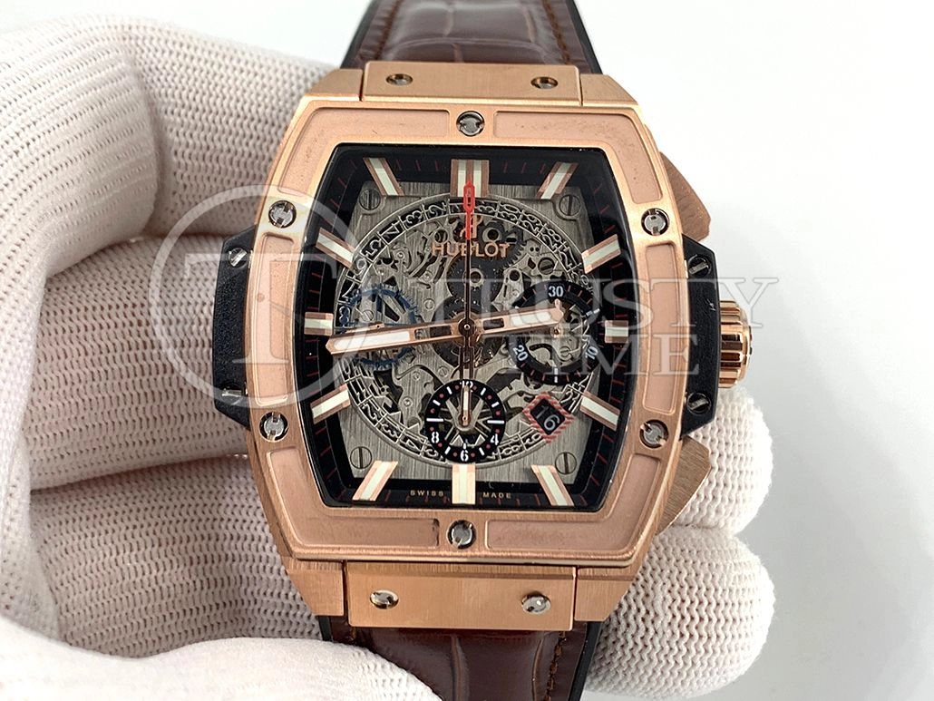 Копия часов Hublot Spirit of Big Bang 45 King Gold 601.OX.0183.LR Арт.HB-0894