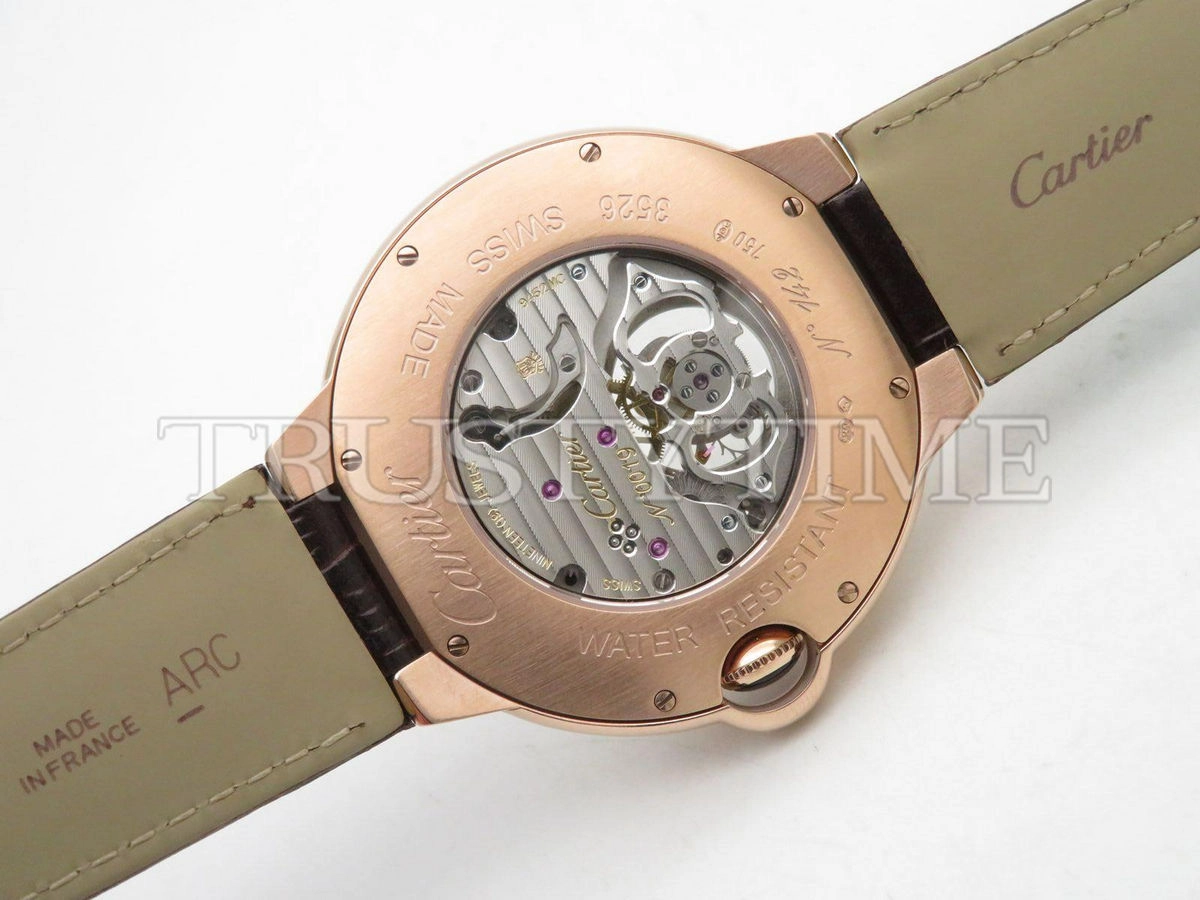 Копия часов Cartier Ballon Bleu Tourbillon 46 W6920001 Арт.CR-0525