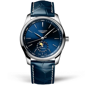 Копия часов Longines Master Collection Moonphase 40mm L2.909.4.92.0 Арт.LN-0315